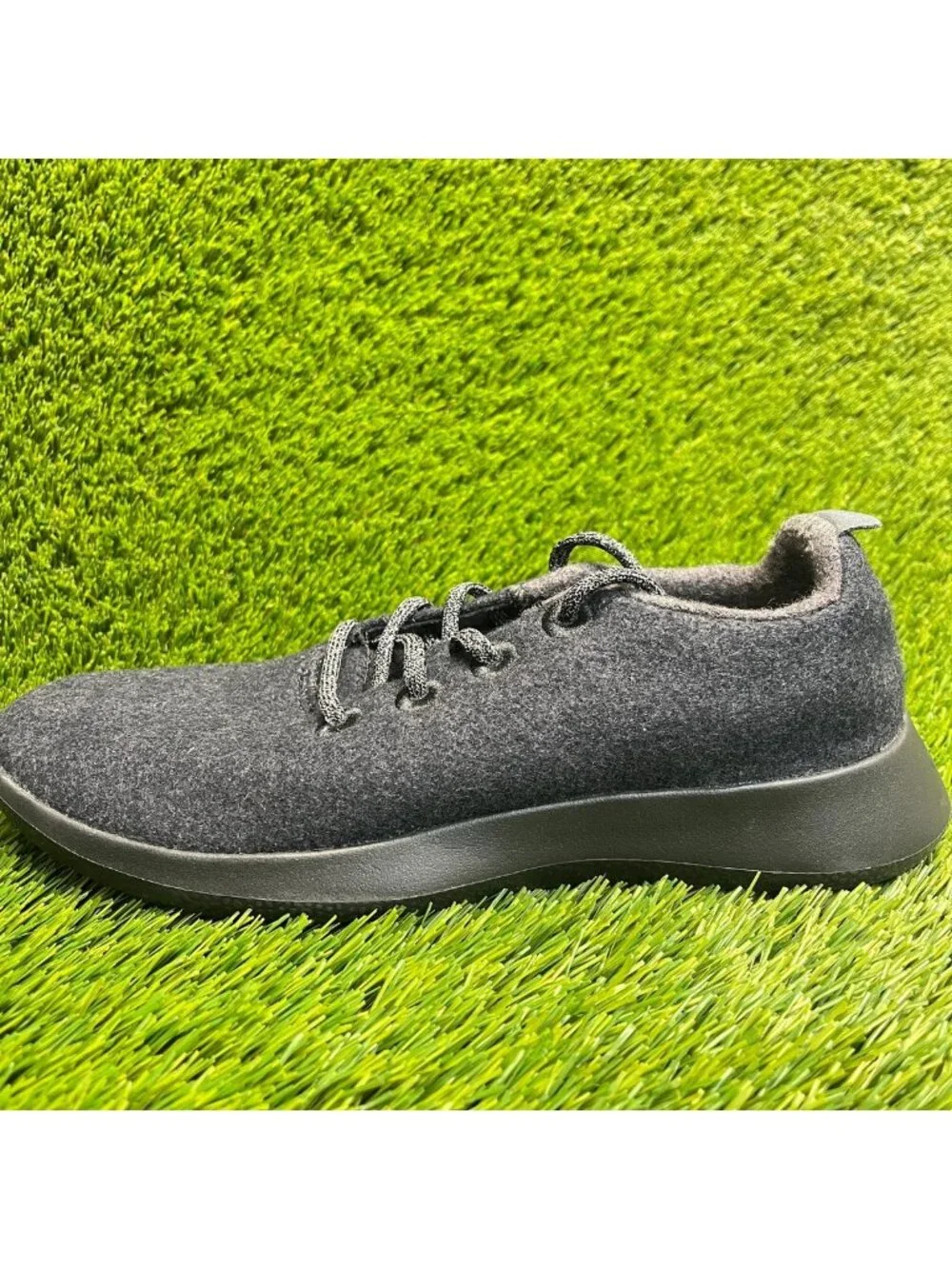 Allbirds Wool Runners Womens Size 11 Black Athletic Walking Shoes Sneakers